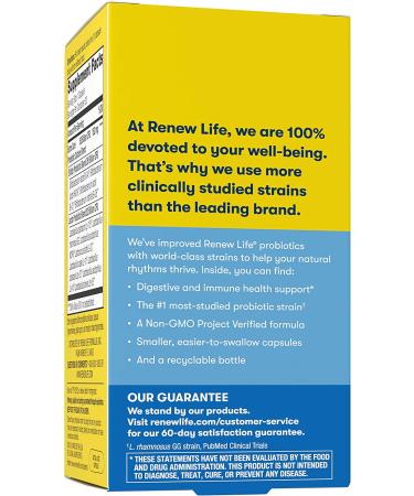 Renew Life Extra Care Ultimate Flora Probiotic 50 Billion - 30 Vegetarian Capsules - Buy Online on GoSupps.com