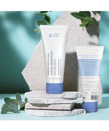 Fragrance-Free Face Moisturizer Cream for Sensitive Skin | Vegan Natural Skin Care with Shea Butter & Aloe Vera | 2.5 fl. oz (75 ml - Buy Online on GoSupps.com