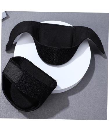12 Pairs Black Heel Protector Cushions Heel Cups & Pads for Plantar Support | Comfort & Pain Relief - Buy Online on GoSupps.com
