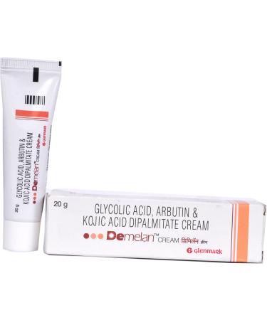 Demelan Cream Glycolic Acid Arbutin Kojic Acid Hyper Pigmentation Skin Care