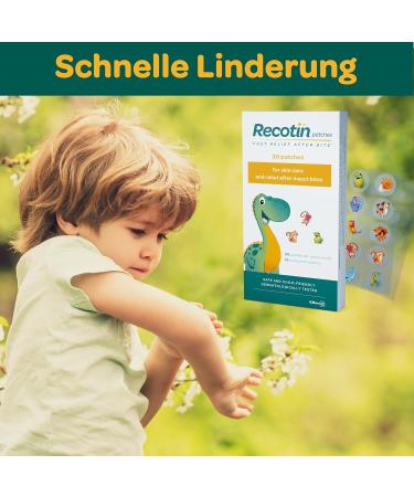 Novokill Recotin Insect Sting Healer Plaster 30x - Effective Mosquito & Bee Bite Relief for Families | Child-Friendly Solution - Buy Online on GoSupps.com
