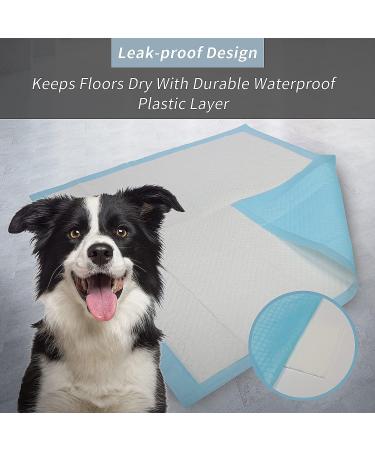 40 Count Dog Pee Pads Extra Large 23.6"x35.4" X-Large Training Puppy Pee Pads Super Absorbent & Leak-Proof XL Disposable Pet Piddle Pad and Potty Pads for Dogs Puppies Doggie -60x90cm - Buy Online on GoSupps.com