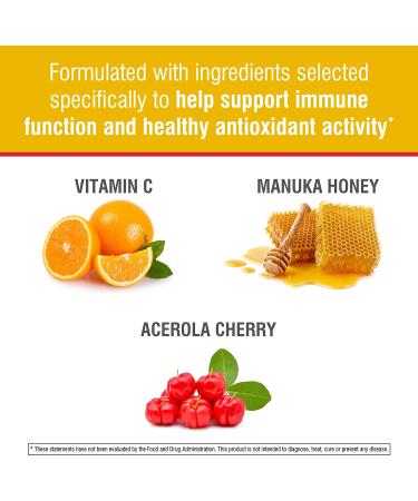 Swisse Ultiboost Vitamin C + Manuka Honey - Delicious Honey Lemon Chewable Tablets (120 Count) - Buy Online on GoSupps.com