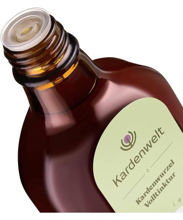 Organic Card Root Drops Tincture | 100% Vegan & Organic | Handmade in Allg u | 1:1 Kard Tincture by Wolf Dieter Storl | 100ml - Buy Online on GoSupps.com