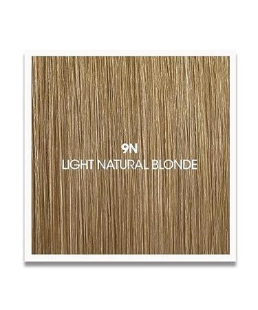 9N Light Natural Blonde Hair Color Dye Kit - Long-Lasting Radiant Color Includes Developer Barrier Cream & More - Shop Internationally - Buy Online on GoSupps.com
