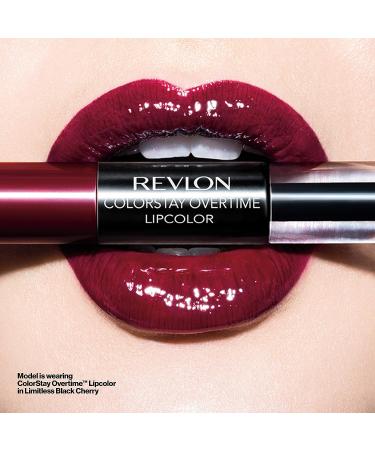 Revlon ColorStay Overtime Liquid Lip Color Stay Currant 280 - Long-Lasting Lipstick - Pack of 2 - Buy Online on GoSupps.com