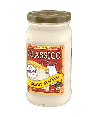 Classico Creamy Alfredo Pasta Sauce - 15 oz Jar - Buy Online on GoSupps.com