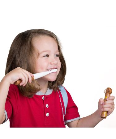 Nuby Electric Toothbrush - Monkey Character | Kids Battery Operated Dental Care - Buy Online on GoSupps.com