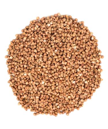 Buckwheat Kasha 1lb | Non-GMO Verified Grechka Whole Groats | Kosher & Bulk | Rich in Fiber, Copper, Manganese, Magnesium | Sirtfood - 1lb Pack - Buy Online on GoSupps.com