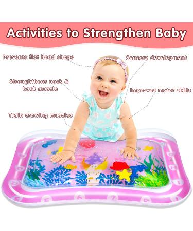 SEPHIX Funny Tummy Time Mat for Baby - Best Gifts Idea Pink - Buy Online on GoSupps.com