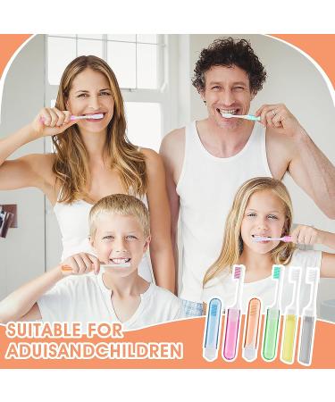 WLLHYF 6 Pack Travel Toothbrush with Folding Soft Bristles and Box - Ideal for Travel, Camping, School, and Home - Buy Online on GoSupps.com
