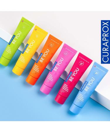 Curaprox Be You Watermelon Whitening Toothpaste - Vegan Fluoride Menthol - 60ml (1 Pack) - Buy Online on GoSupps.com