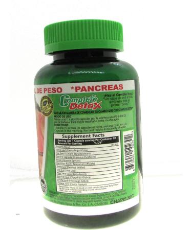 Organic Complete Detox Super Cleanse 90 Capsules - Buy Online on GoSupps.com