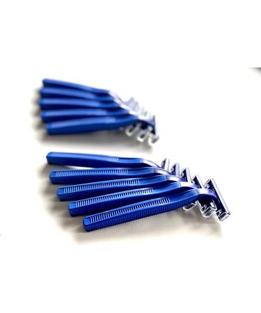 Buy 20 Box Blue Disposable Razor Blades | High-End Twin Blade Shavers for Men & Women | Stainless Steel with Aloe Vera Lubrication - International Shipping Available - Buy Online on GoSupps.com