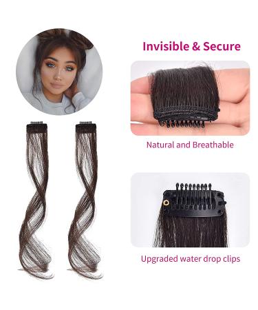 REECHO Long Wavy Curly Clip-In Bangs Set - Golden Blonde with Highlights - Buy Online on GoSupps.com