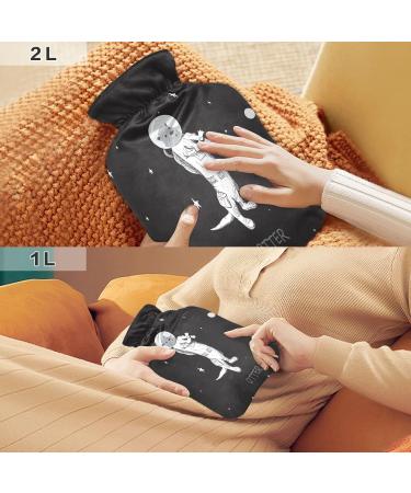 ZZXX Astronaut Otter Hermag 2L PVC Heat Bag Neck Shoulder Pain Relief & Cold Therapy | International Shipping - Buy Online on GoSupps.com