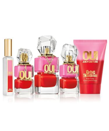Juicy Couture Oui Eau De Parfum Women's Perfume with Notes of Watermelon Jasmine & Techno Woods - Fruity & Floral EDP Spray 1.7 Fl Oz (Pack of 1) - Buy Online on GoSupps.com