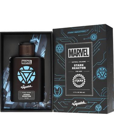 Dr. Squatch Men's Cologne Stark Reactor - Natural Origin Fragrance - Manly Fragrance That Smells Musky Bright and Earthy - Bold Elevated and Industrious - Buy Online on GoSupps.com