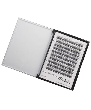 Dedila 110PCS Soft False Eyelashes Cluster 18mm D Curl Natural Look - Lightweight 3D DIY Extensions - Buy Online on GoSupps.com