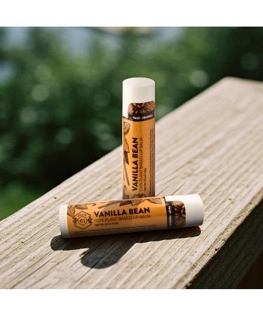 Crate 61 Lip Balm - Vanilla Bean Plastic-Free Plant Pod Tube Made with USDA Organic Ingredients & Fair Trade Vanilla Natural Moisturizing Lip Care for Dry Lips Safe for Men Women & Kids Vanilla Bean 1 Count (Pack  - Buy Online on GoSupps.com
