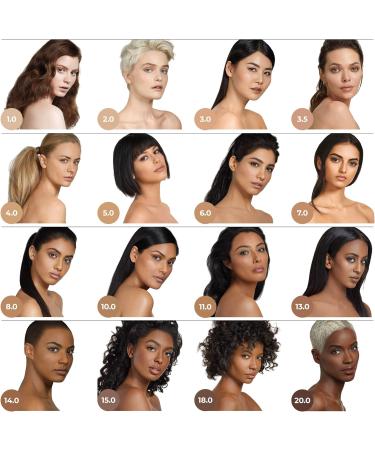 EX1 Cosmetics Invisiwear Foundation Fond de Teint Liquide Teinte 7.0 Vegan sans huile ni parfum test dermatologiquement et cliniquement. 7.0. - Buy Online on GoSupps.com