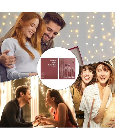  Yugugomo Lip Kit with Pencil and Gloss | Long-Lasting Lip Tint | Pencil Set | For Shopping Travel Business Trip Stage Date Gathering Vacation Girl - Buy Online on GoSupps.com