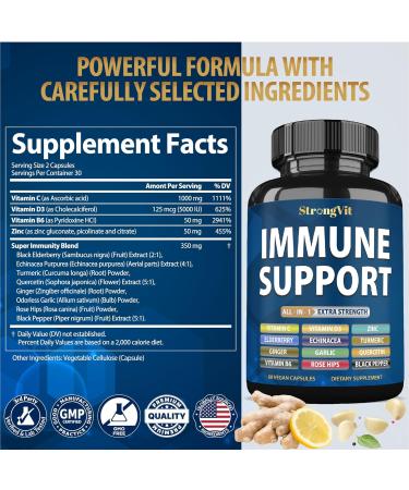 Magnesium Complex & Immune Support Bundle (120 Capsules) - Buy Online on GoSupps.com