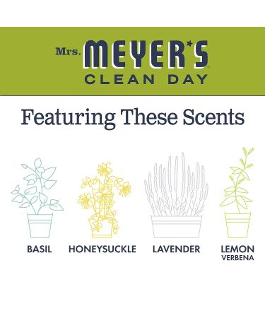 Mrs. MEYER'S Liquid Hand Soap Lemon Verbena 12.5 Fl Oz (Pack of 6) 2.08 Fl Oz (Pack of 6) - Buy Online on GoSupps.com