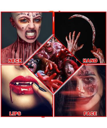 Fake Blood Makeup Spray - Halloween SFX for Zombie, Vampire & Monster Cosplay 2.1oz - Buy Online on GoSupps.com