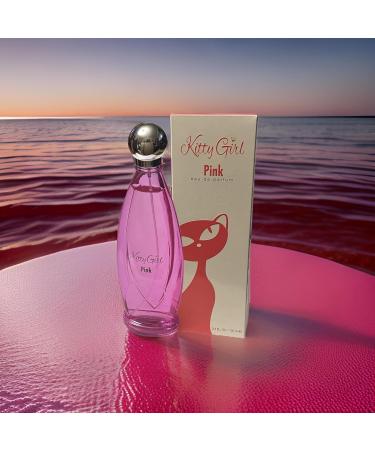 KITTY GIRL PINK Eau de Parfum for Women 3.4 Fl Oz - Notes: Honeysuckle Vanilla Pear - Buy Online on GoSupps.com
