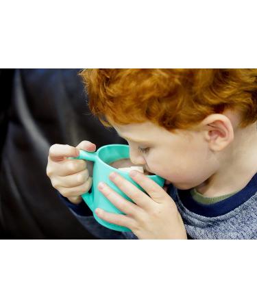 Melii Silicone Bear Mug Cup for Toddlers Kids - Blue (1 Pack) - Buy Online on GoSupps.com