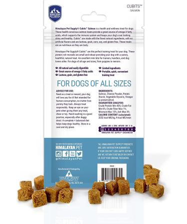 Himalayan Dog Treats Cubits Salmon 3.5 oz - Natural & Healthy Snacks | Himalayan Pet Supply - Buy Online on GoSupps.com