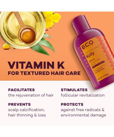 Eco Style Koily Shine Hyper Gloss Serum for Type 4 Curly Hair | Nourishing & Sulfate-Free | Frizz Control & Natural Glow - 6 oz - Buy Online on GoSupps.com