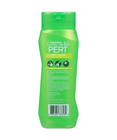 Pert 2-in-1 Classic Clean Shampoo and Conditioner 13.5oz (6 Pack) - Hydrating Hair Care Bundle - Buy Online on GoSupps.com