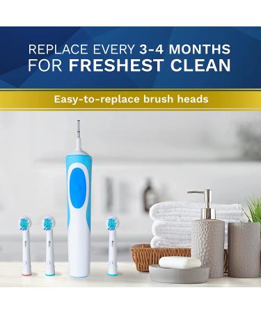 Aster Replacement Toothbrush Heads - 16 Pack | Compatible with Oral-B Braun Electric Brushes | Precision Clean Refill for 7000/Pro 1000/9600/5000/3000/8000 | 16 Count - Buy Online on GoSupps.com