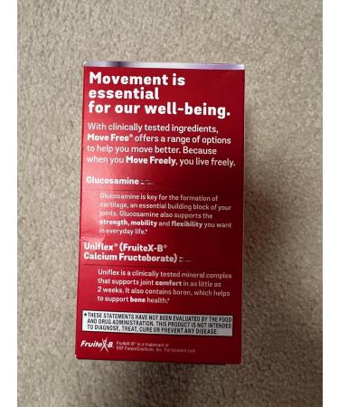 MoveFree Joint Health Supplement - 200 Tablets | Best Joint Support for Flexibility & Mobility | Fast International Shipping - Buy Online on GoSupps.com