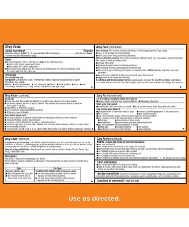 HealthCareAisle Diclofenac Gel 1% - 50g Tube, Arthritis Pain Relief, Prescription Strength (NSAID) - Buy Online on GoSupps.com