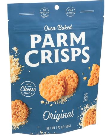 ParmCrisps Original Flavor 1.75 oz - Crispy Parmesan Cheese Snack - Buy Online on GoSupps.com