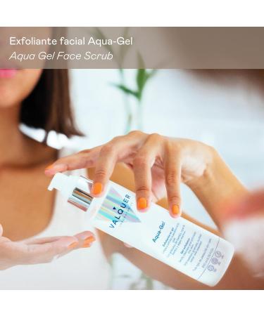 Aqua-gel facial scrub from Valquer Laboratories. With bamboo granules. Moisturizing anti-aging antioxidant and purifying. All skin types - 200 ml - Buy Online on GoSupps.com