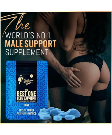 Gentleman's Choice Blue Sapphire | 20 Tablets | Fast Effect Male Performance Enhancing 100% Herbal Food Supplement | Fast Acting | Ginseng Maca | Energy and Stamina Support | Made in UK 1 count (Pack of 20) - Buy Online on GoSupps.com