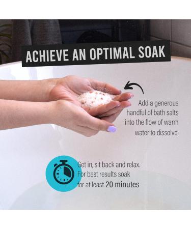1kg Ultimate Muscle Recovery Epsom Salts with Essential Oils | Relax Therapy Bath Salts for Men and Women - Buy Online on GoSupps.com