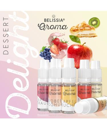 Belissia Food Aroma Set - Dessert Delight | High-Dose 10ml for Cooking Baking & Refreshments - International Shipping - Buy Online on GoSupps.com