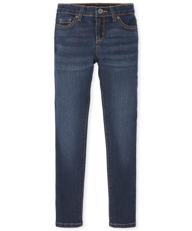 The Children's Place Boy's Stretch Straight Jeans 20 Plus Dk Twilight Wash