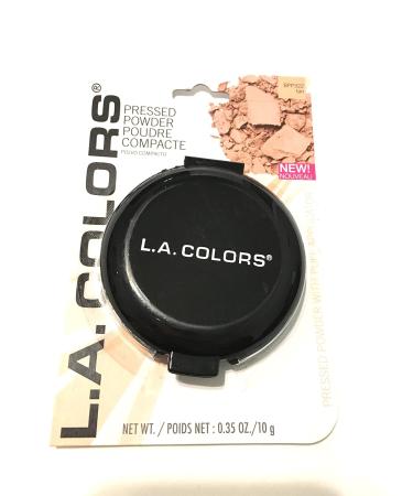 LA Colors Pressed Powder with Applicator - BPP322 TAN 0.35 Oz | Best International Shipping - Buy Online on GoSupps.com