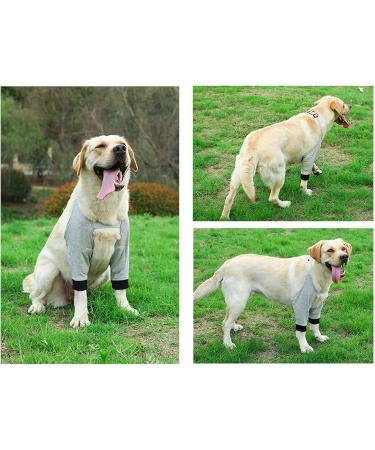Dog Elbow Protector Joint Pet Knee Matdog Knee Matdog Leg Brace Pet Dog Joint Warm Cover Dog Elbow Protector Joint (XL) - Buy Online on GoSupps.com