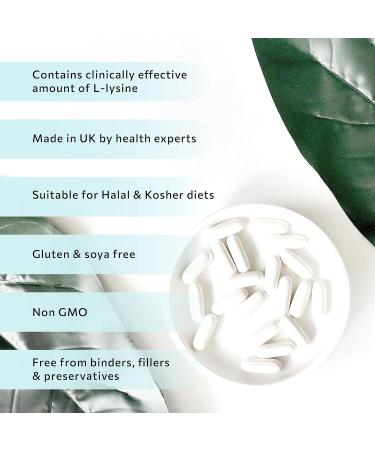 R-Peta L-Lysine Complex with Vitamin B6, C, Zinc - 60 Capsules Immune Support Supplement (Vegan) - Buy Online on GoSupps.com