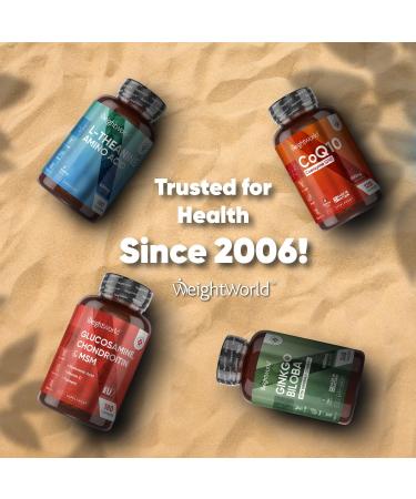 Pure L-Arginine High Strength - 1000mg L arginine Per Tablet - 180 Vegan Tablets (6 Months Supply) - Amino Acid Pre Workout Supplement for Men & Women - GMP-Certified & Keto-Diet Friendly - Buy Online on GoSupps.com