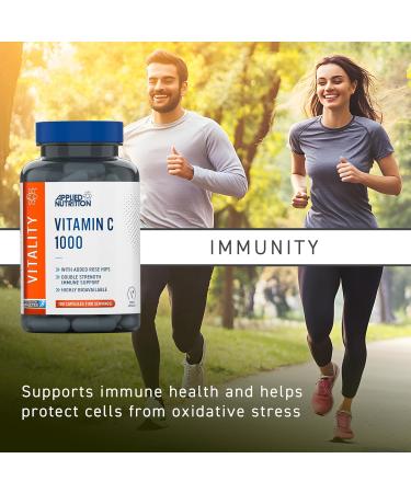 Applied Nutrition Vitamin C with Rose Hips 1000mg - 100 tablets - Buy Online on GoSupps.com