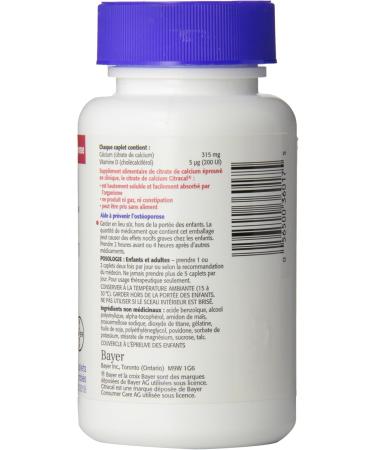 Citracal Calcium Citrate Vitamin D Caplet 120 Count (Pack of 1) - Buy Online on GoSupps.com