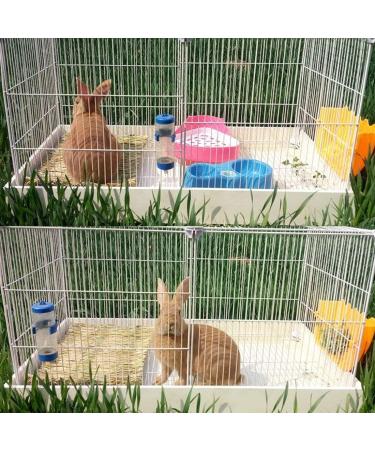 PINVNBY Natural Straw Grass Mat for Rabbit Bunny Cage - 6 Pcs - Buy Online on GoSupps.com